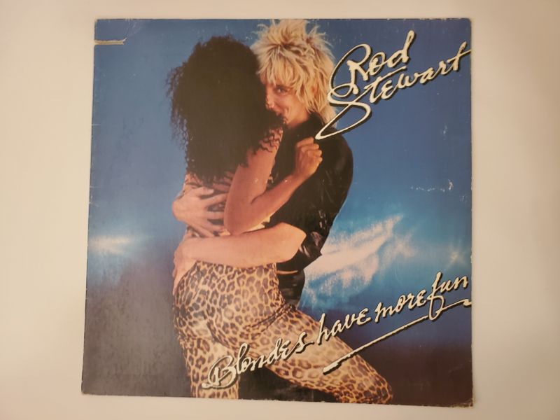 Rod Stewart Blondes Have More Fun vinyl record